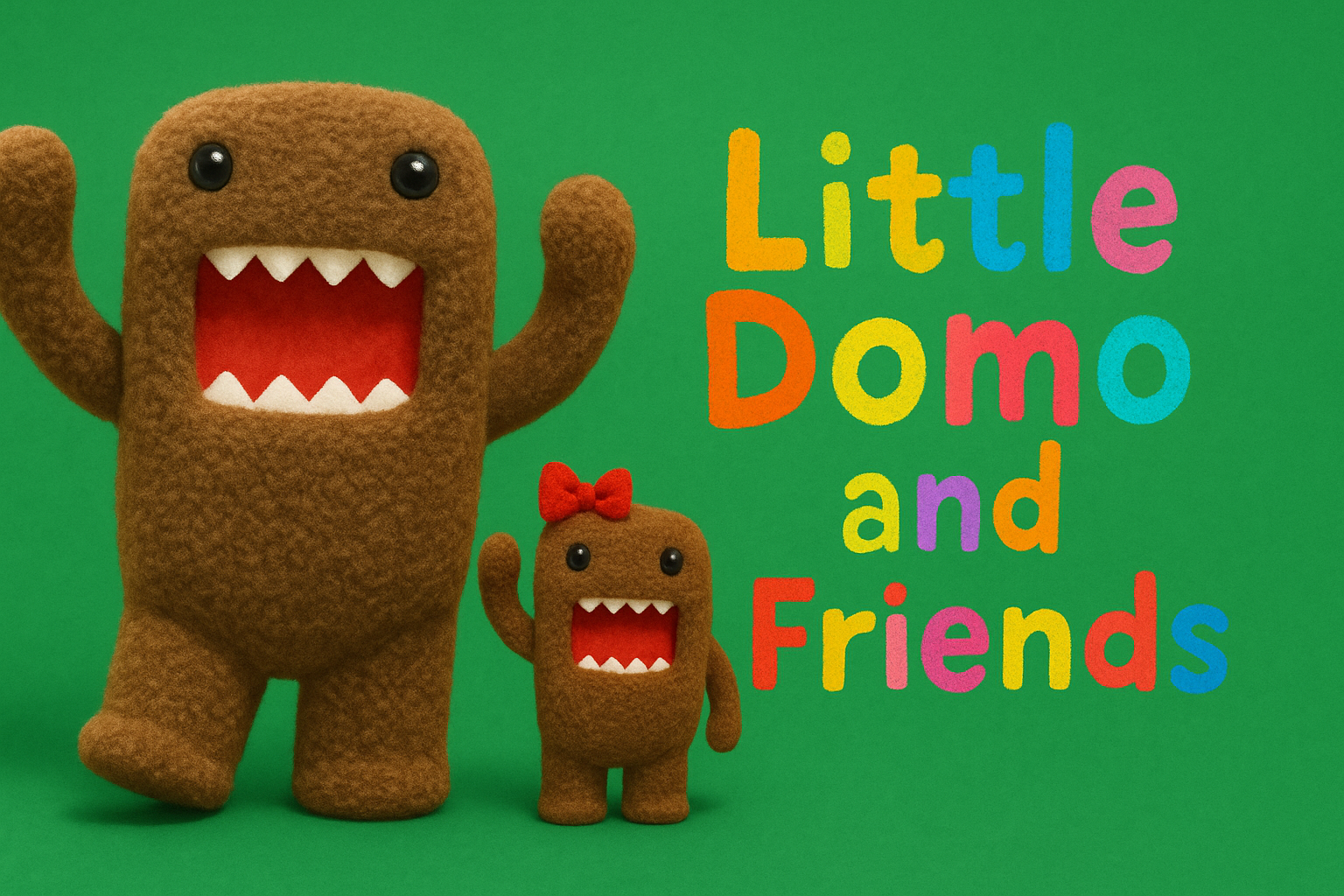 Card Little Domo and Friends